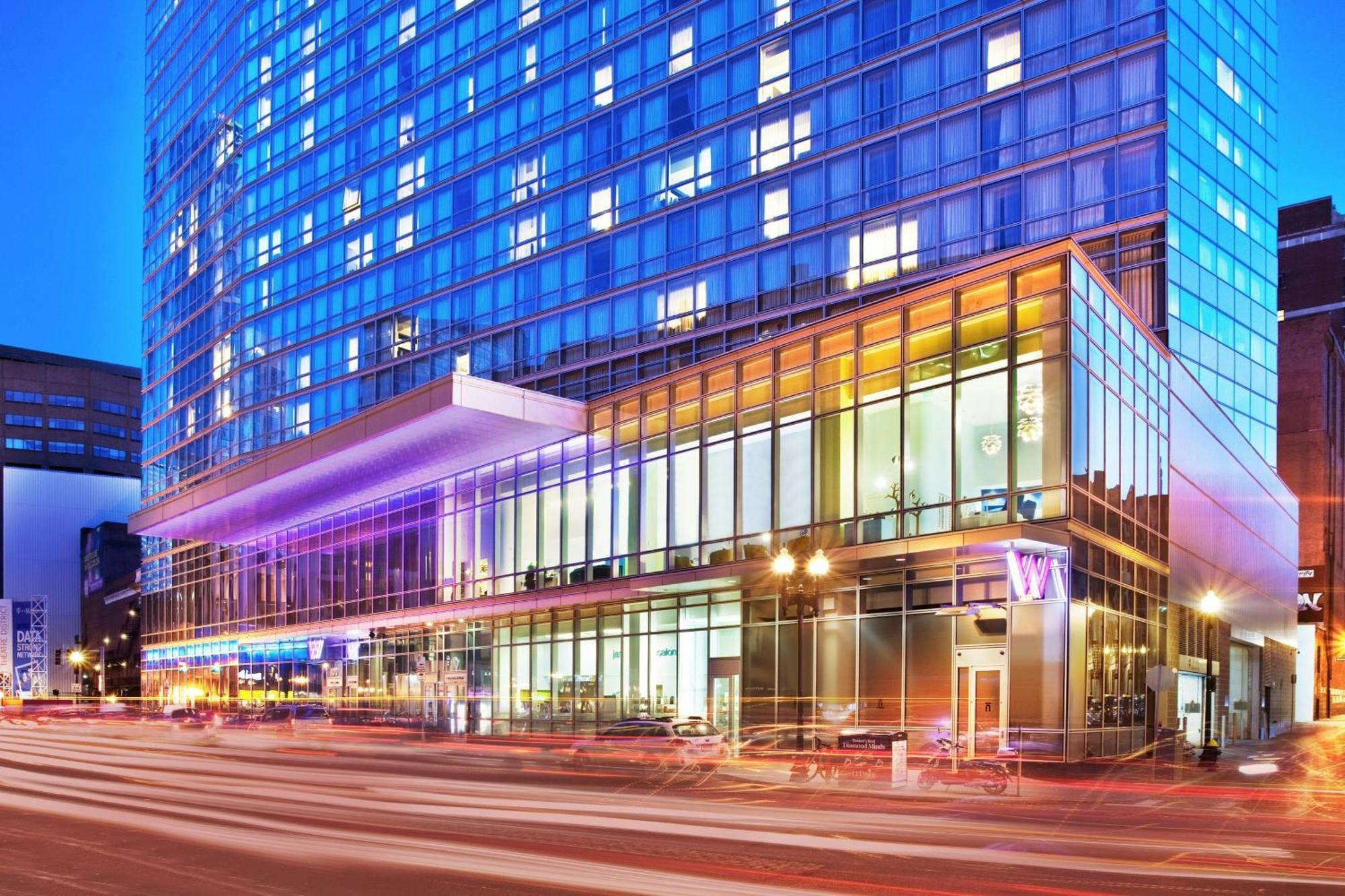 W Boston Hotel Bagian luar foto